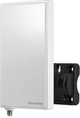 Anteny TV - Telestar 5102225 antena zewnętrzna LTE 3, aktywna, odbiór fal DVB-T2 HD/ DVB-T, UKW, DAB+, FullHD, zysk energetyczny: 30 dB, biała 5102225 - miniaturka - grafika 1