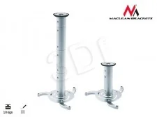 Maclean UCHWYT DO PROJEKTORA MC-517 SUFITOWY ODLEG$59O$60$61 80MM - 980MM SREBRNY - Akcesoria do projektorów - miniaturka - grafika 3