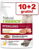 Mokra karma dla kotów - Trainer Natural Sterilised, Indyk, 12 X 85 G - 12 X 85G - miniaturka - grafika 1