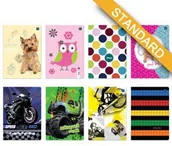 Zeszyty szkolne - Inter-druk Zeszyty A5 32 kartki kolorowa linia ID083 - miniaturka - grafika 1