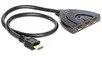 Delock Switch Video 3X Hdmi Bidirectional 60CM - Adaptery i przejściówki - miniaturka - grafika 3
