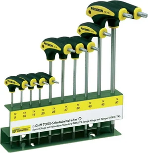 Proxxon Klucze torx L-Griff kpl. 9 sztuk ze stojakiem PRK-22652 - Klucze i nasadki - miniaturka - grafika 4