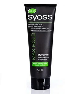 Syoss Żel do Włosów Max Hold 250ml - Kosmetyki do stylizacji włosów - miniaturka - grafika 2