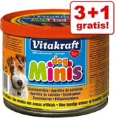 Suplementy i witaminy dla psów - Lukullus 3 + 1 Gratis! Vitakraft Dog Minis, 4 X 120 G - 4 X 120 G - miniaturka - grafika 1