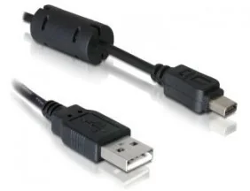Delock Kabel USB MINI 2.0 12 PIN OLYMPUS 1.8 m Z09667 - Kable USB - miniaturka - grafika 3