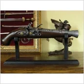 Repliki - broń - WŁOCHY PIĘKNY WŁOSKI GARŁACZ Z ZAMKIEM SKAŁKOWYM - miniaturka - grafika 1