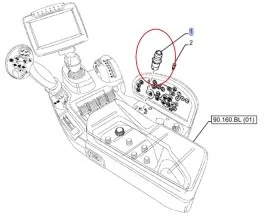 NEW HOLLAND / CASE PRZEŁĄCZNIK WAŁKA PTO NEW HOLLAND 87494204 - Części i akcesoria do maszyn rolniczych NEW HOLLAND / CASE PRZEŁĄCZNIK WAŁKA PTO NEW HOLLAND 87494204 - Części i akcesoria do maszyn rolniczych - miniaturka - grafika 1