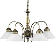 Lampy sufitowe - Rabalux Żyrandol klasyczna OPRAWA wisząca ART DECO MARIAN 2705 IP20 Patyna biały - miniaturka - grafika 1