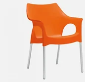 Krzesła - SCAB Design Krzesło Ola pomarańczowe 2117 - miniaturka - grafika 1
