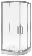 Kabiny prysznicowe - Actima Excellent Seria 600 90x90 profil chrom szkło przezroczyste KAAC.1901.900.LP - miniaturka - grafika 1