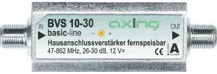 Axing Wzmacniacz sygnału telewizyjnego BVS 10-30 - Inne akcesoria audio-wideo - miniaturka - grafika 2