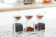 Pojemniki na przyprawy - Practic Komplet 3 pojemników do przypraw WYSOKIE PRESIDENT LINE - miniaturka - grafika 1