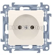 Gniazdka elektryczne - Kontakt Simon Gniazdo wtyczkowe bez uziemieniem pojedyncze (moduł) 16A, 250V~, z - miniaturka - grafika 1