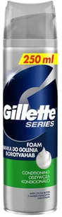 Gillette Series Conditioning Pianka do golenia, odżywcza 250ml - Kosmetyki do golenia - miniaturka - grafika 2