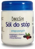 Pielęgnacja stóp - BingoSpa sól do stóp zmęczonych 550g - miniaturka - grafika 1