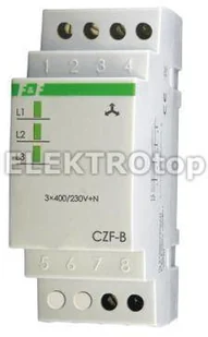 F&F Filipowski Czujnik zaniku fazy CZF-B ze stałym progiem asymetrii FiF 3041 - Wyłączniki światła i elektryczne - miniaturka - grafika 5