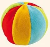 Maskotki i pluszaki - Canpol babies Zabawka welurowa Piłka 2/890 - miniaturka - grafika 1