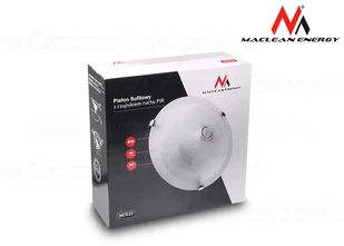 Maclean Klosz sufitowy z czujnikiem pir do lampy 2x40w E27 MCE22 - Akcesoria do oświetlenia - miniaturka - grafika 8