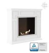 Wkłady kominkowe - Kratki.pl ECOFIRE MARCH biały z certyfikatem TÜV MARCH/TUV - miniaturka - grafika 1