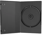 Pudełka i akcesoria na płyty CD - Media Range BOX11-M DVD-pusty Box (50 szt) Czarny 4260057123688 - miniaturka - grafika 1