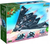 Klocki - Banbao 8477 Armia Myśliwiec wojskowy 3w1 - miniaturka - grafika 1
