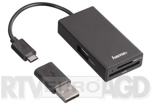Hama hub USB 2 0 OTG + czytnik kart (54141) - Huby USB - miniaturka - grafika 8