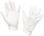 Rękawiczki jeździeckie - Rękawiczki jeździeckie Gloria, białe, roz. S - miniaturka - grafika 1