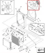 Części i akcesoria do maszyn rolniczych - CNH WENTYLATOR SILNIKA 9638000 - F1NN8600GB - miniaturka - grafika 1