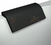 Wanny - Sanplast zagłówek żelowy 661-A0024-43 czarny 661A002443 - miniaturka - grafika 1