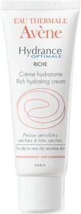 Avene Hydrance Optimale Riche Krem do skóry suchej i wrazliwej 40ml - Kremy do twarzy - miniaturka - grafika 2