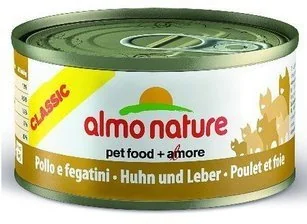 Almo Nature Kurczak i wątróbka puszka 70g - Mokra karma dla kotów - miniaturka - grafika 2