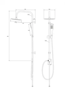 Deante NBVZ 051K - Zestawy prysznicowe - miniaturka - grafika 4