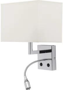 Nowodvorski Kinkiet LAMPA ścienna HOTEL LED 60W 6800 abażurowa OPRAWA prostokątn - Lampy ścienne - miniaturka - grafika 2