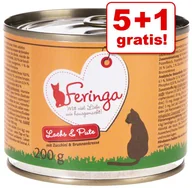 Mokra karma dla kotów - Feringa Menu 2 Smaki, 6 X 200 G - Kitten, Kurczak I Cielęcina - miniaturka - grafika 1