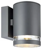 Lampy ogrodowe - Markslojd Kinkiet IRIS IP44 Szary 106515 - miniaturka - grafika 1