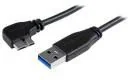 Kable USB - StarTech Kabel USB2 m A TO LEFT ANGLE MICRO USB - USB3AU2MLS - miniaturka - grafika 1