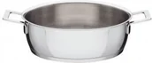Garnki - Alessi Casserole niska z uchwytami (340 cl) Pots&Pans AJM102/24 - miniaturka - grafika 1
