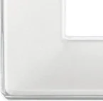 Klawisze i ramki - Vimar Ramka 4M (2+2 71mm) śniezna połysk 14643.41 - miniaturka - grafika 1