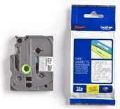 Etykiety do drukarek - Brother Tasma etykiet TZE-135 bialy/przezroczysty 12mm - miniaturka - grafika 1