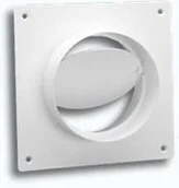 Akcesoria i części do okapów - Łącznik kanałów okrągłych DOMUS z zaworem zwr. fi 12,5 kod 595 - miniaturka - grafika 1