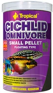 Pokarm dla ryb - Tropical Cichlid Omnivore Small Pellet pokarm dla wszystkożernych pielęgnic 250ml/90g - miniaturka - grafika 1