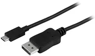Kable USB - StarTech Startech 1,8 m USB-C to DisplayPort Adapter kabel do MacBook/Chromebook Pixel  czarna CDP2DPMM6B - miniaturka - grafika 1