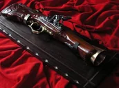 Repliki - broń - Hiszpania WIELKI MYŚLIWSKI GARŁACZ PLUS TABLO - miniaturka - grafika 1