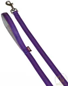 Smycze dla psów - Nobby Smycz Soft Grip 120Cm-15Mm - Fioletowa 78514-38 - miniaturka - grafika 1