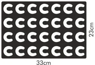 Tescoma OUTLET DELICIA FORMA DO WYKRAWANIA ROGALIKÓW ZOBACZ FILM! 630890 (630890.00) - Formy do ciast - miniaturka - grafika 2