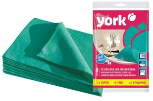 York Ściereczka Lux jak bawełna 8+2 sztuki Gratis - Ściereczki, gąbki, czyściki - miniaturka - grafika 3