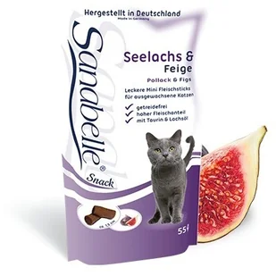 Sanabelle Snack Mintaj & Figi 55g 12838 - Mokra karma dla kotów - miniaturka - grafika 2