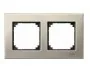 Klawisze i ramki - Schneider MERTEN RAMKA METALOWA DWUKROTNA M-ELEGANCE TYTANOWY SYSTEM M MERTEN MTN403205 - miniaturka - grafika 1
