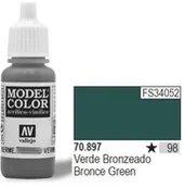 Akcesoria i części modelarskie - Vallejo Bronze Green MC098 70897 - miniaturka - grafika 1