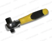 Klucze i nasadki - Topex grzechotka dwustronna 38D543 uchwyt 3/8 i 1/2 - miniaturka - grafika 1